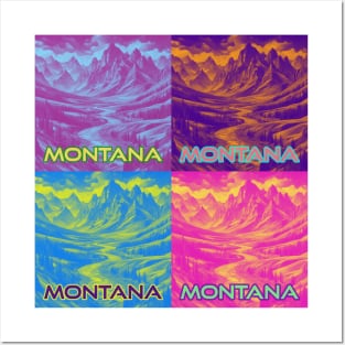 Pop Art Montana Posters and Art